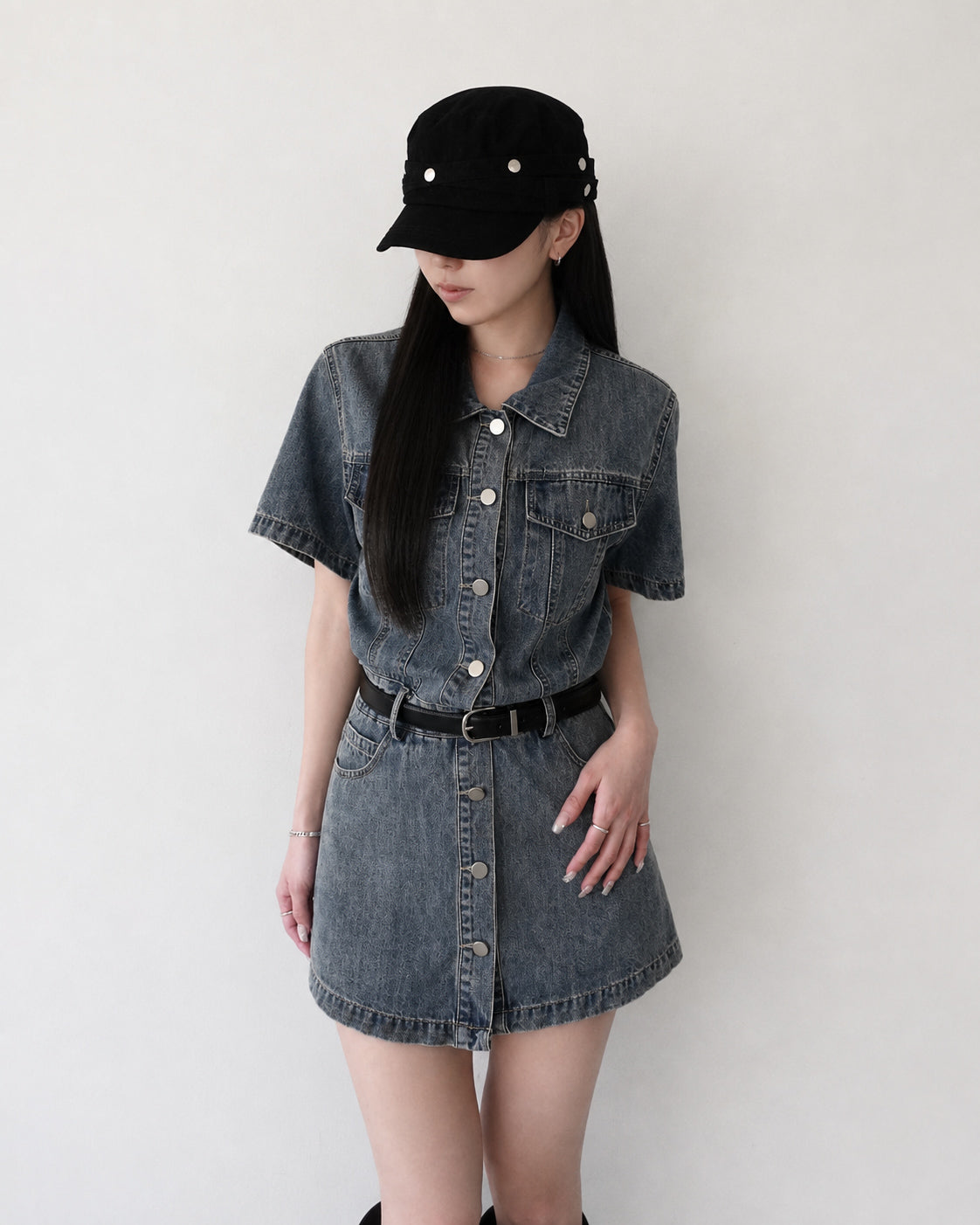 は*ま様 【MENOT】デニムミニワンピース 完売商品 54886BC8-7AE8-4FF1-BEC9-