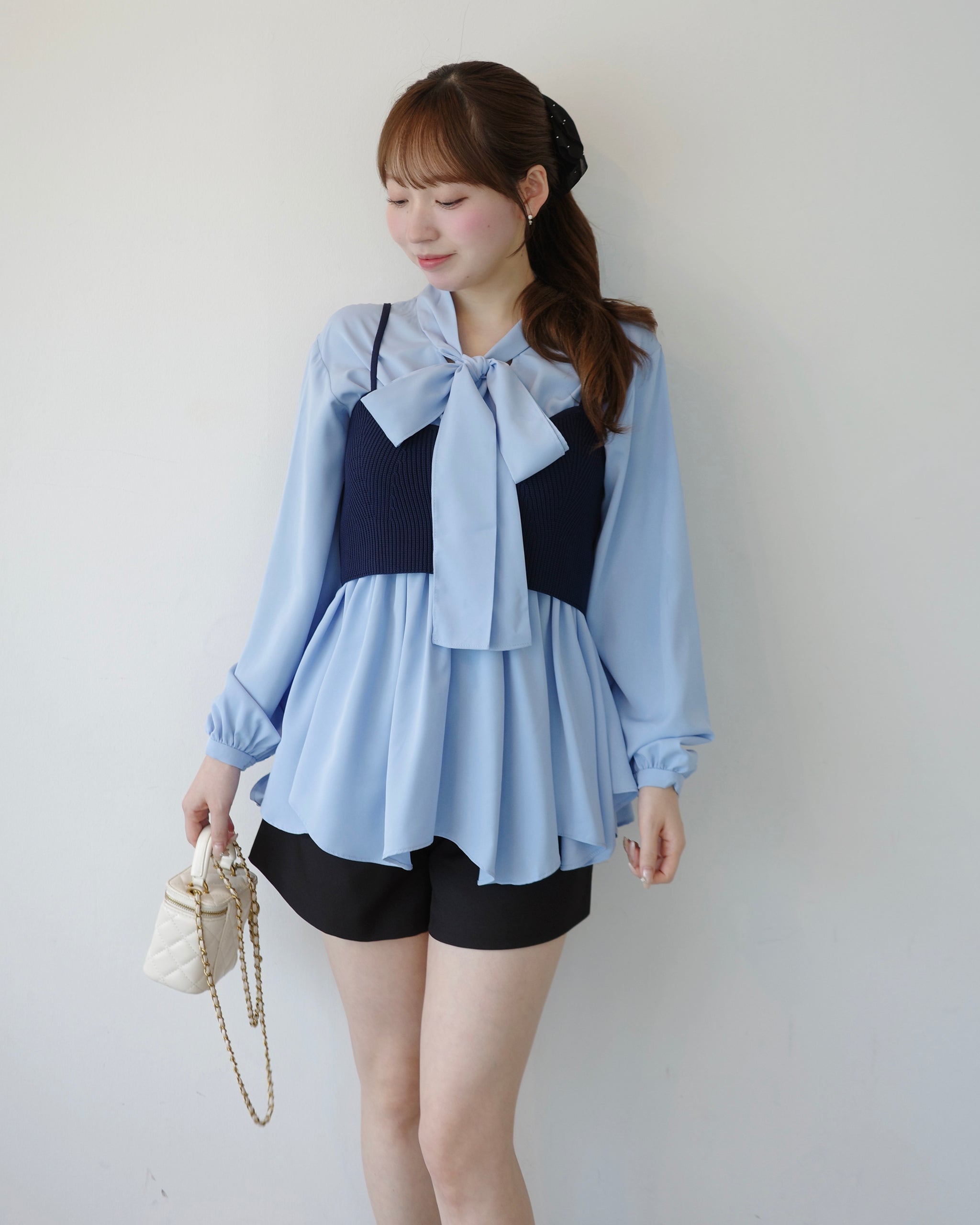 10.15(Thu.)21:00Re stock!!】【最後の再入荷】ニットビスチェセット