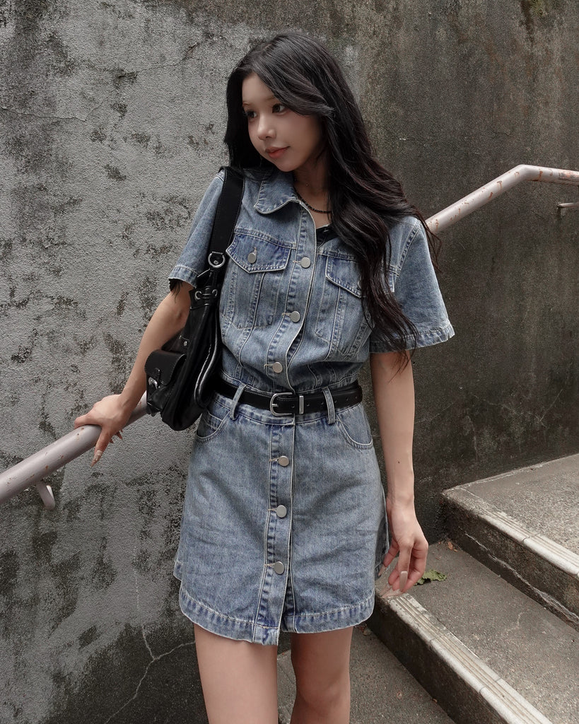 デニムチェックセットアップ – lucias tokyo
