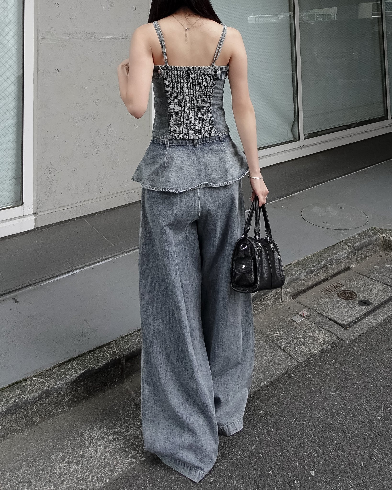 ロングデニムセットアップ – lucias tokyo