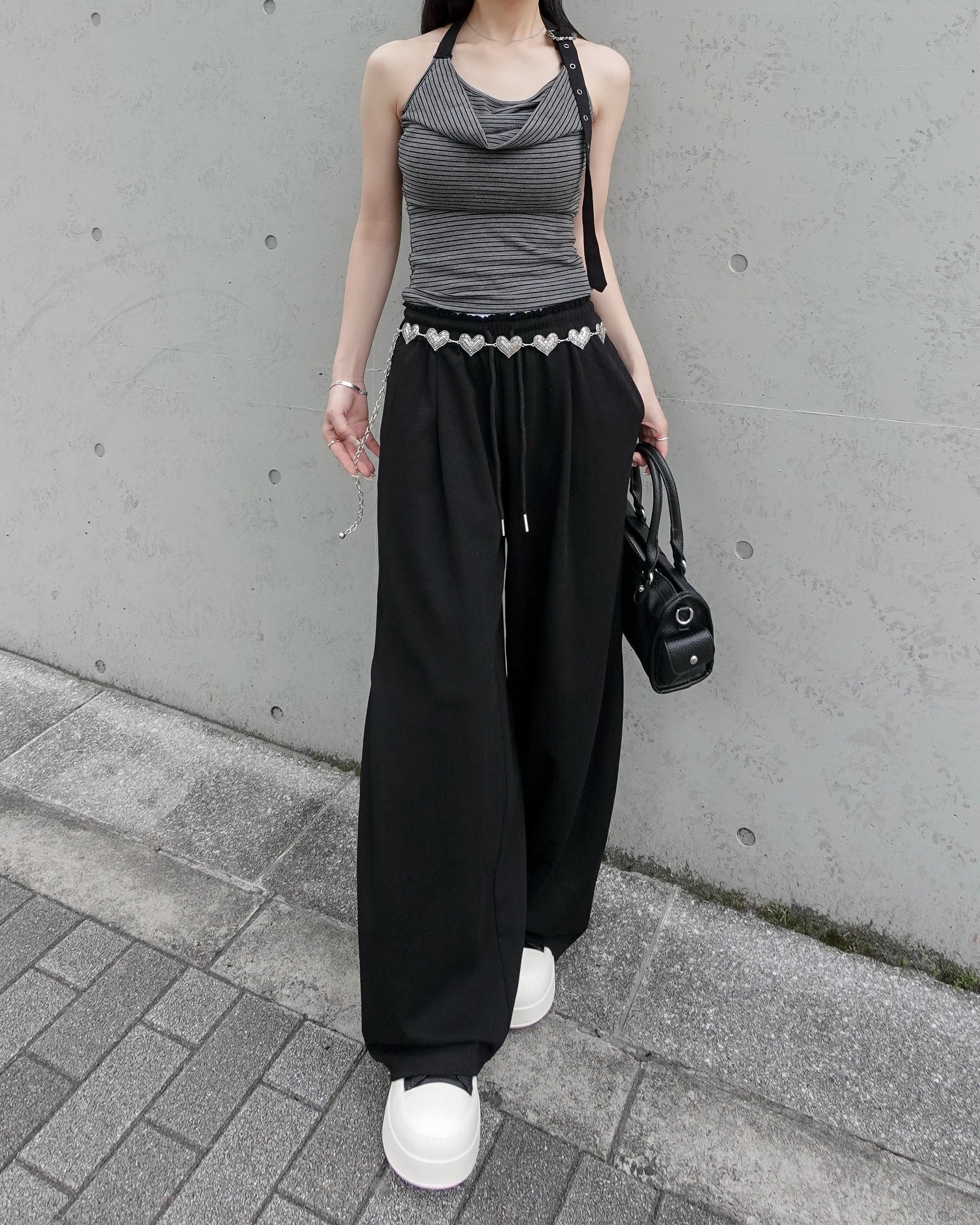 ホルターネックボーダートップス – lucias tokyo